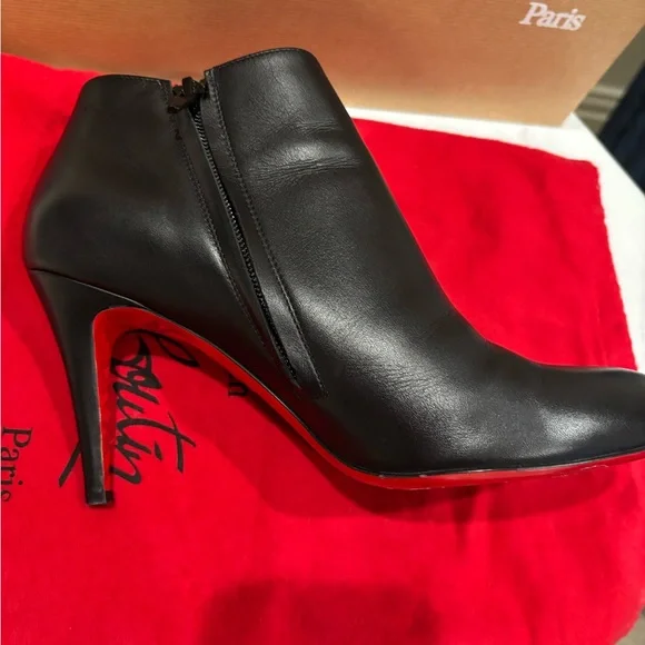 Christian Louboutin Belle 85 Calf Ankle boots - Picture 5 of 16